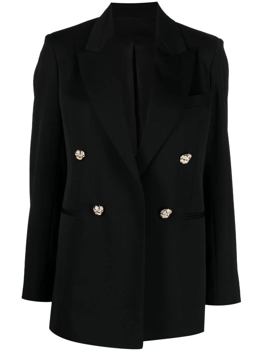 【関税・送料込み】LANVIN BLAZERS BLACK WOOL BLAZER Lanvin Black Wool Blazer Lanvin