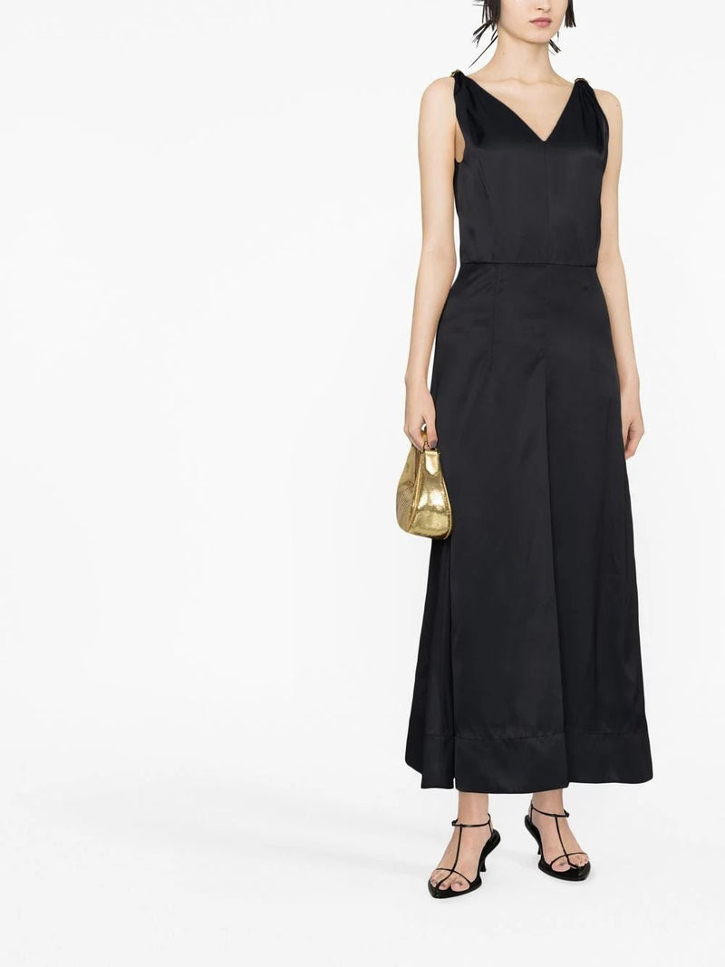 Lanvin V-neck sleeveless dress - MYLISKAFASHION