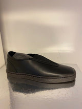 LEMAIRE Linoleum leather slip-on sneakers - LISKAFASHION