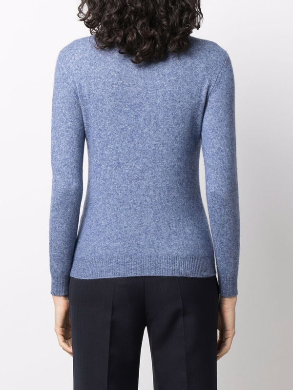 Liska cashmere-silk roll-neck jumper - MYLISKAFASHION