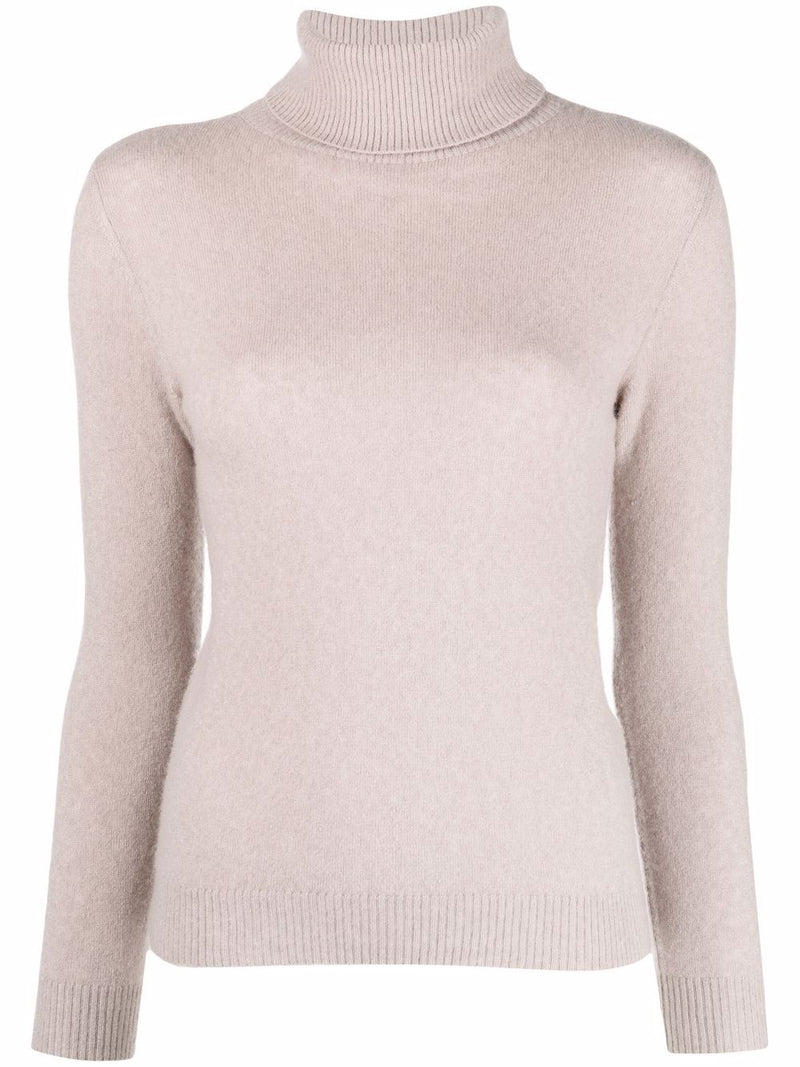 Liska cashmere-silk roll-neck jumper - MYLISKAFASHION