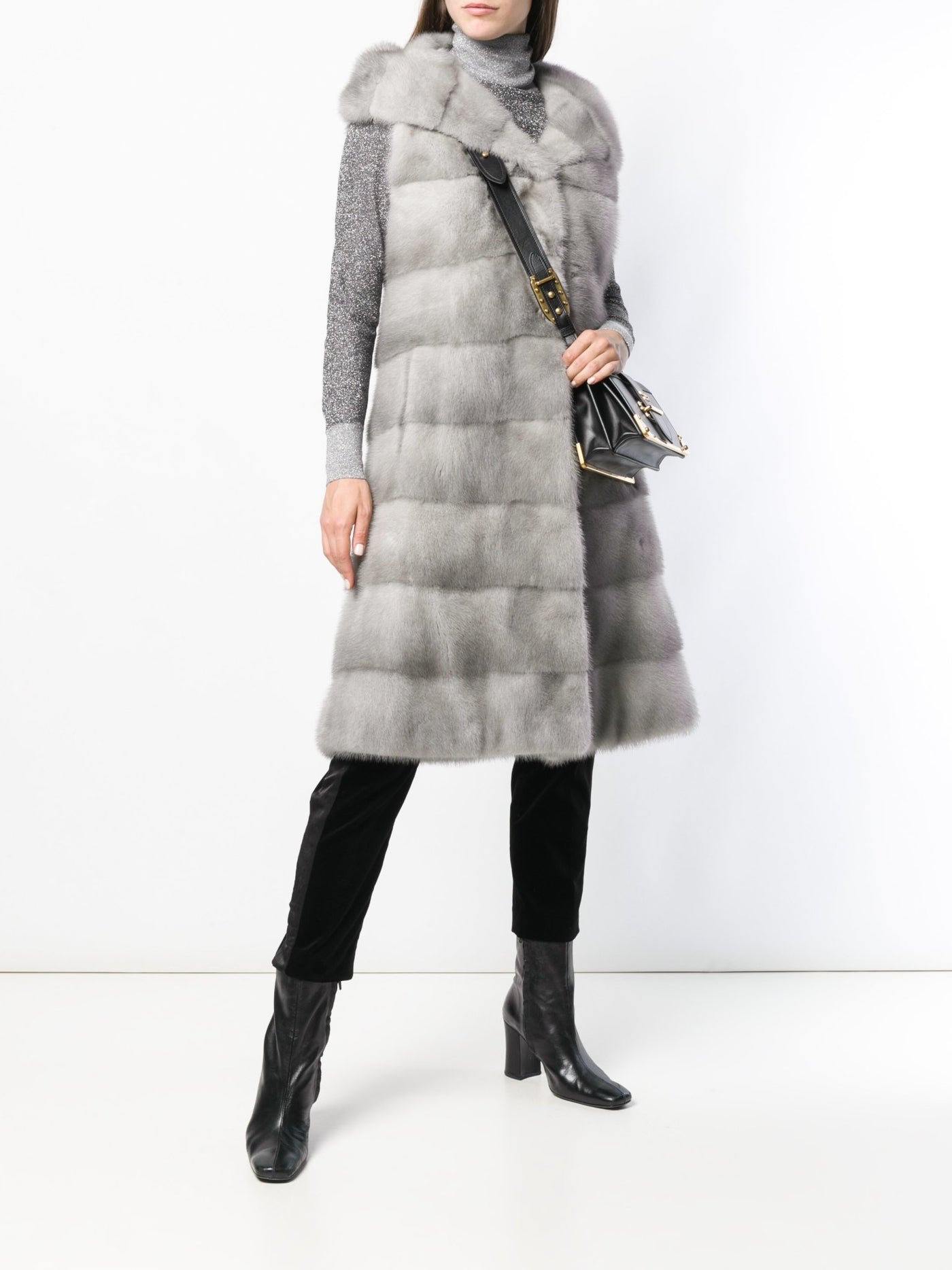 ジャケット・アウター milyLOU ANDREA FAKE MINK VEST Apparis Laila Faux Fur Vest | Bloomingdale's