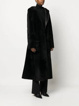 Liska reversible hooded sheepskin coat - MYLISKAFASHION