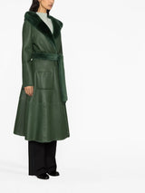 Liska reversible hooded sheepskin coat - MYLISKAFASHION