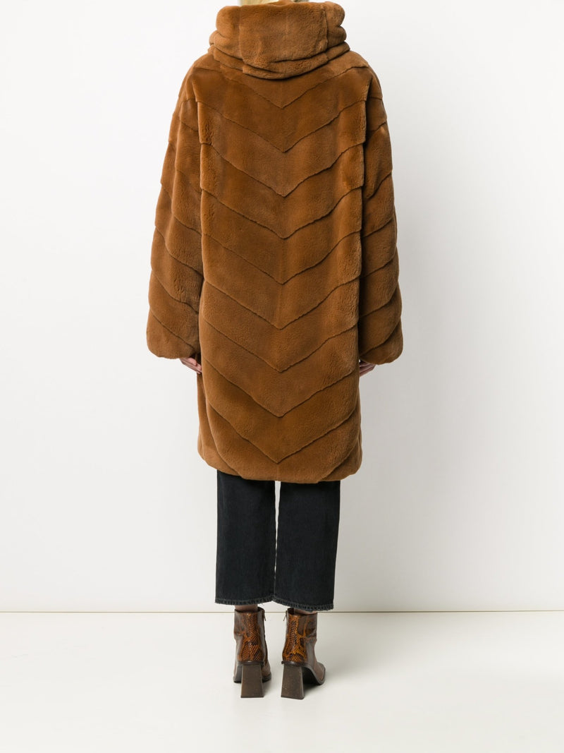 LISKA sheared mink coat - MYLISKAFASHION
