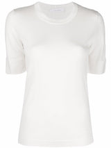 Liska silk cashmere-blend knitted top - MYLISKAFASHION