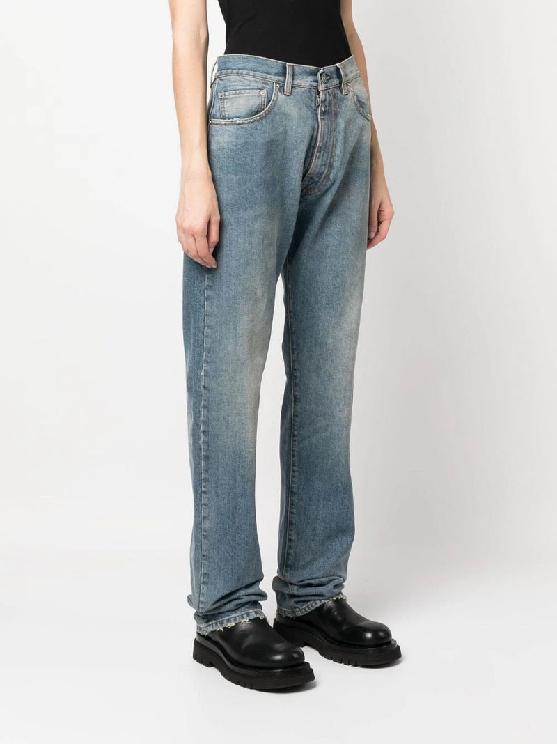 Maison Margiela mid-rise straight-leg jeans - MYLISKAFASHION