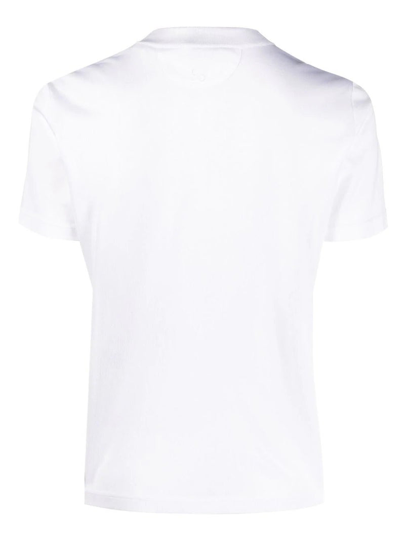 Maison Ullens crew-neck short-sleeve T-shirt - MYLISKAFASHION