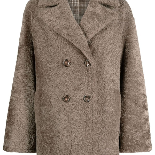 【美品】Herlipto Double Breasted Shaggy Coat herlipto ◼︎Double Breasted Shaggy Coat ¥38,000(taxin
