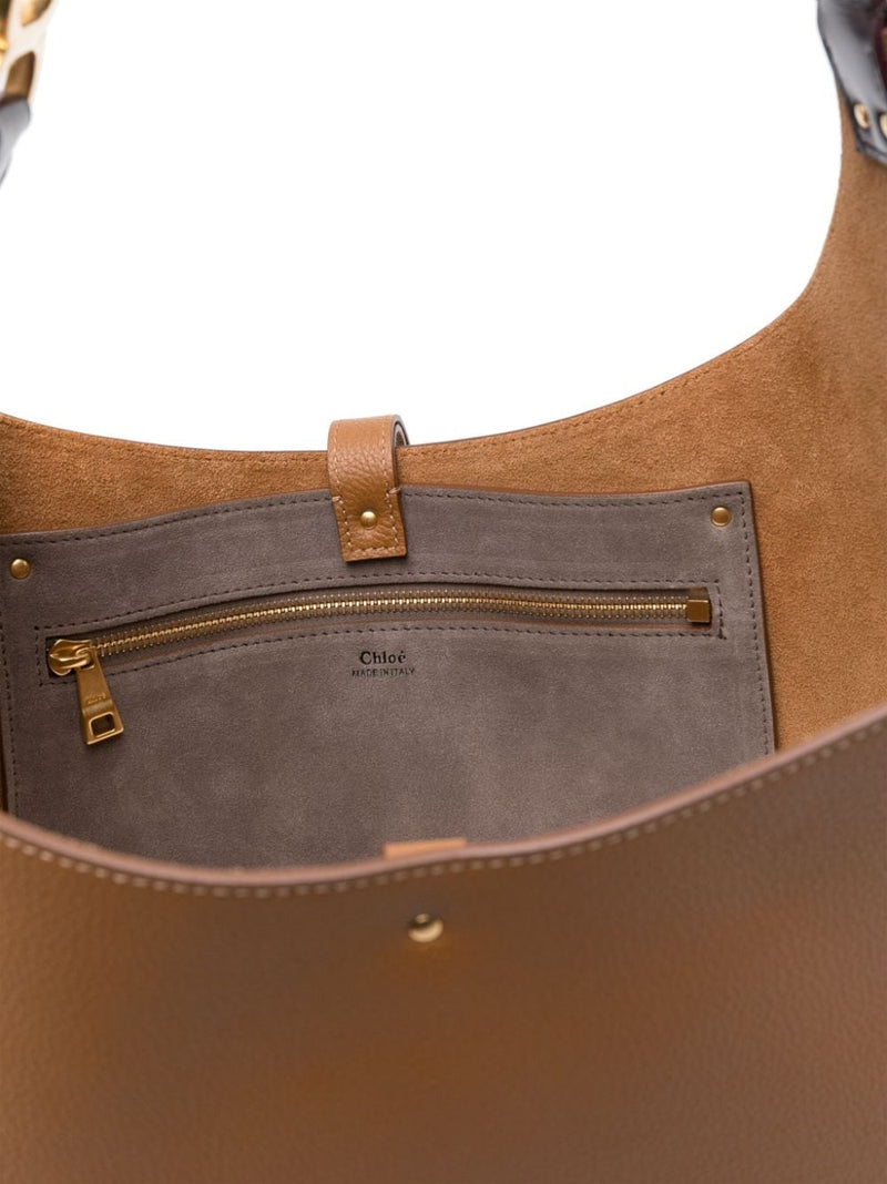 Marcie leather tote bag - LISKAFASHION