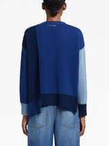 Marni colour-block cashmere cardigan - LISKAFASHION