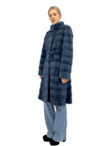 Mink Coat with Collar - MYLISKAFASHION