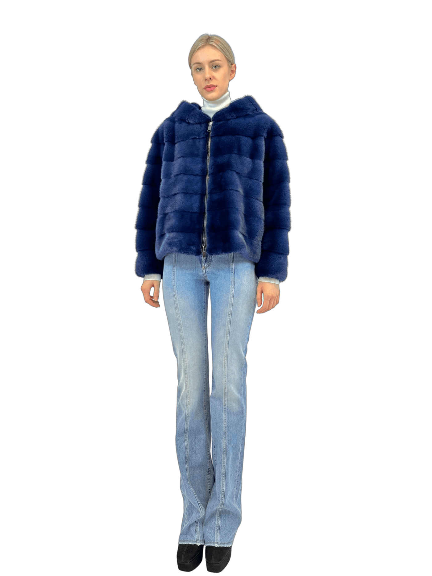 MINK JACKET WITH HOOD – LISKAFASHION