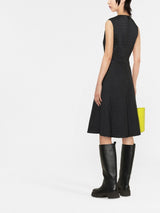 Moncler quilted sleeveless flared dress - MYLISKAFASHION