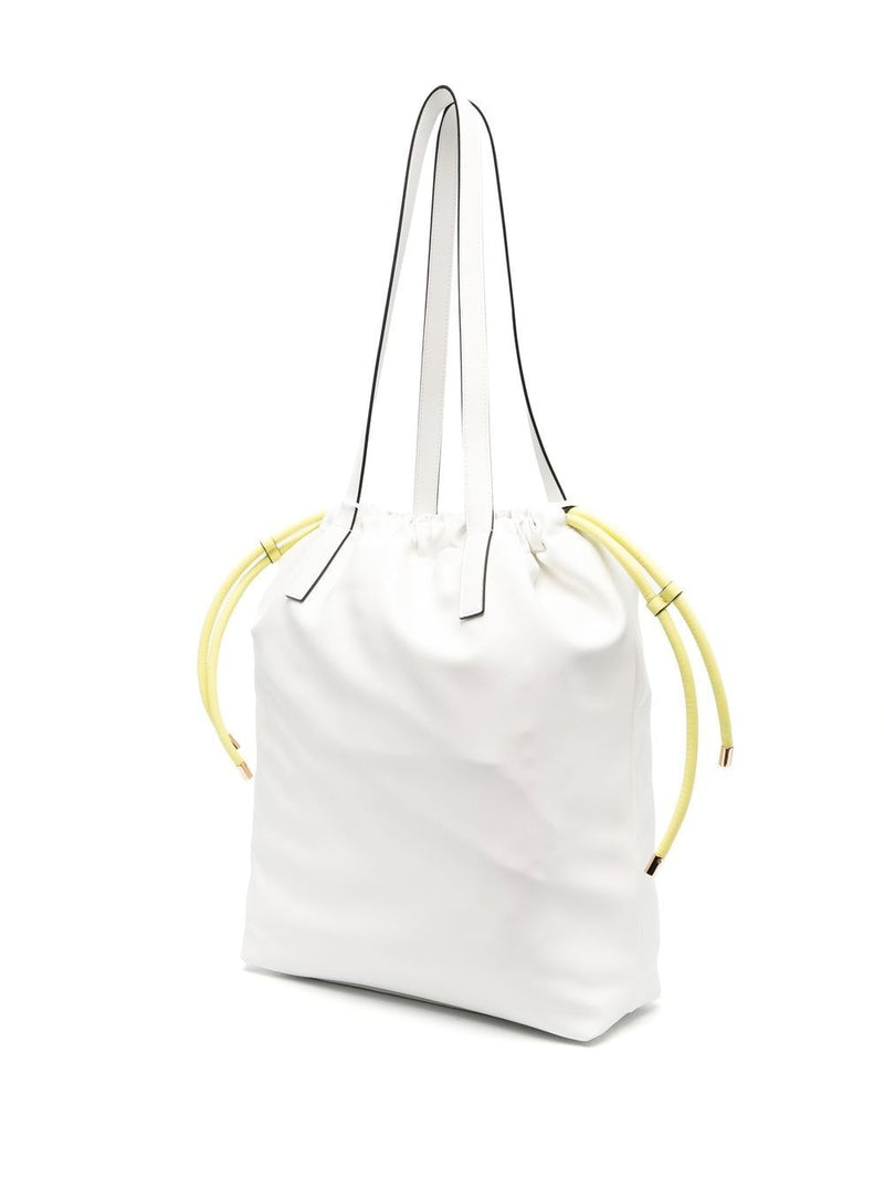 Nº21 embossed-logo drawstring shoulder bag - MYLISKAFASHION