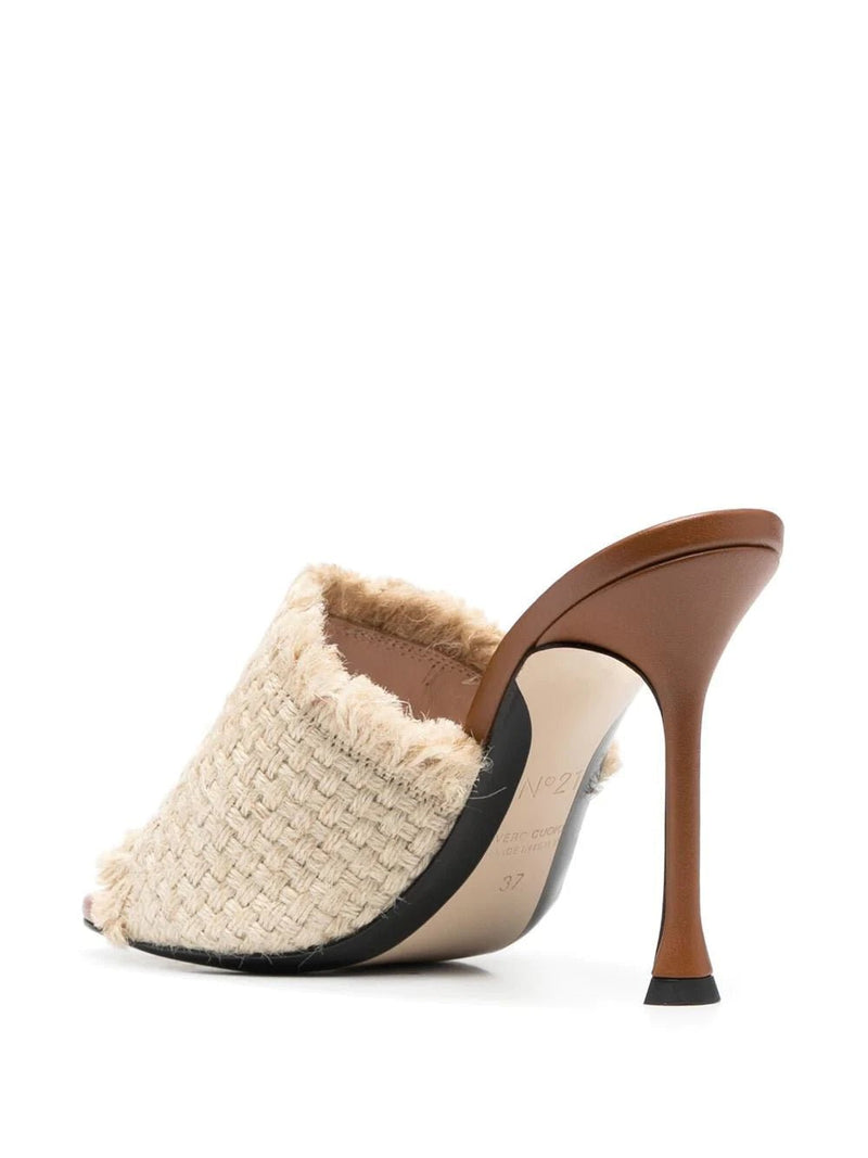 Nº21 jute-strap mules - MYLISKAFASHION