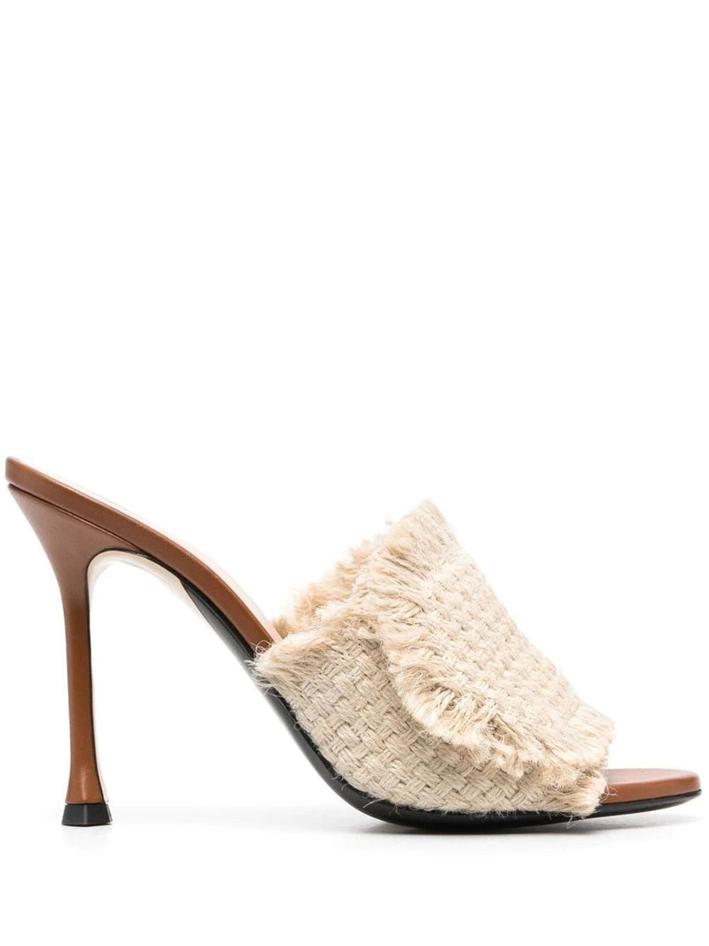 Nº21 jute-strap mules - MYLISKAFASHION