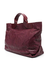 Nº21 large crinkled-leather tote bag - MYLISKAFASHION