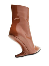 Nº21 patent-finish leather ankle boots - MYLISKAFASHION