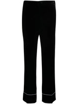 Nº21 piped-trim straight-leg trousers - MYLISKAFASHION