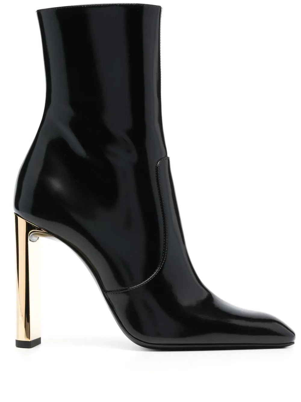 Saint Laurent Auteuil 100mm leather boots – LISKAFASHION