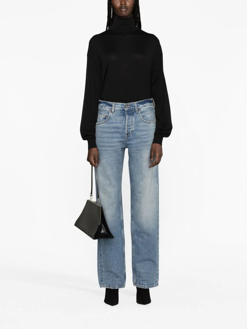 Saint Laurent high-neck wool jumper - MYLISKAFASHION