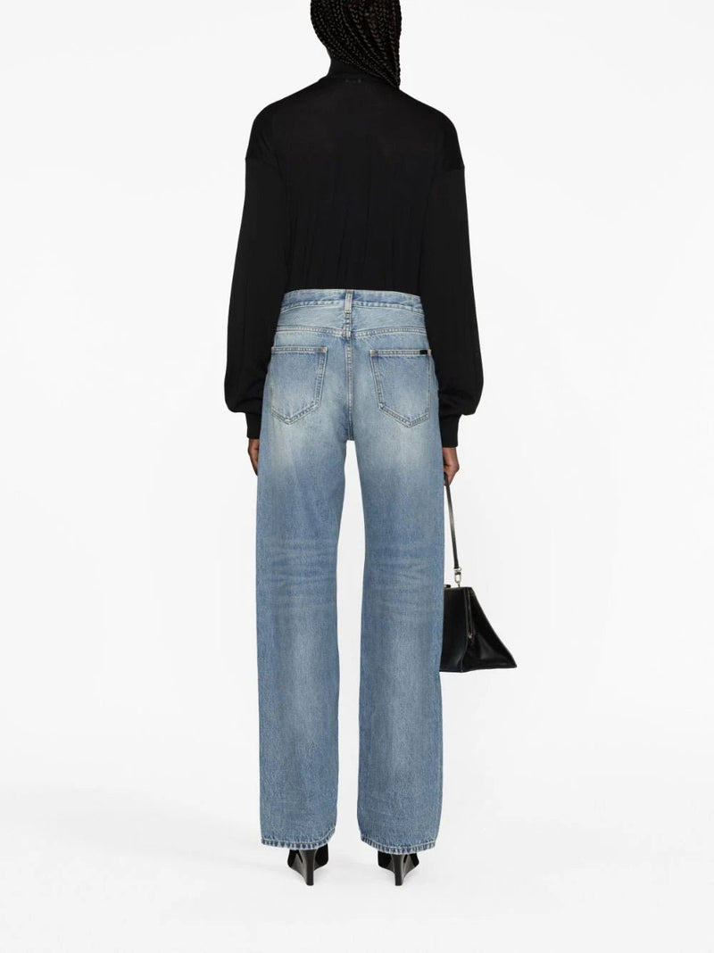 Saint Laurent high-neck wool jumper - MYLISKAFASHION