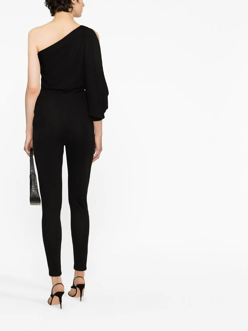 Saint Laurent one-shoulder jumpsuit - MYLISKAFASHION