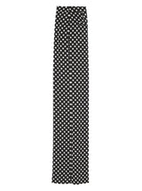 Saint Laurent polka-dot tailored silk trousers - MYLISKAFASHION