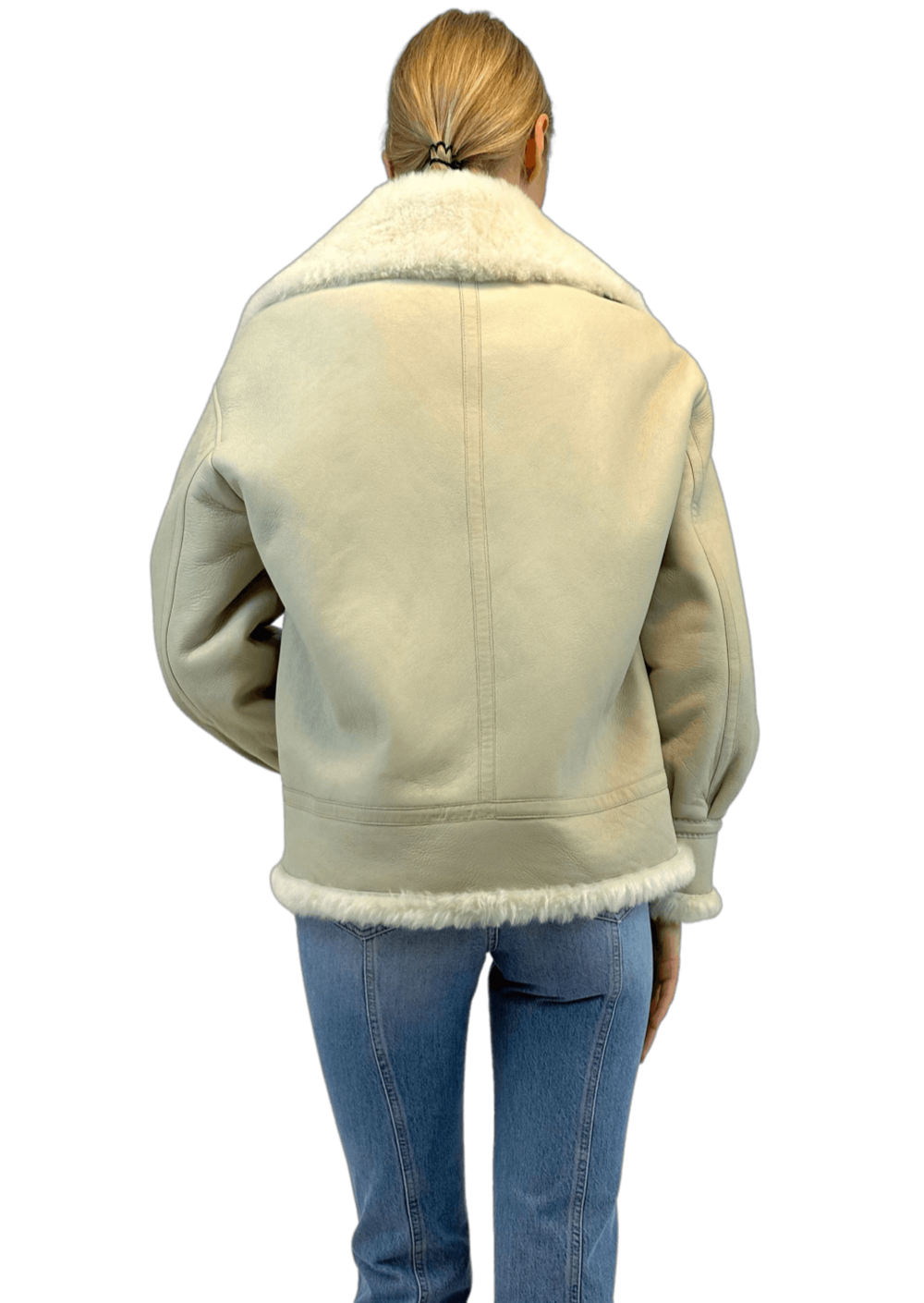 SHEARLING JACKET WITH ZIPPER – LISKAFASHION