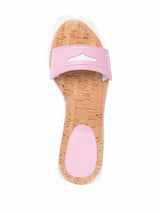 Square-toe leather sandals - MYLISKAFASHION