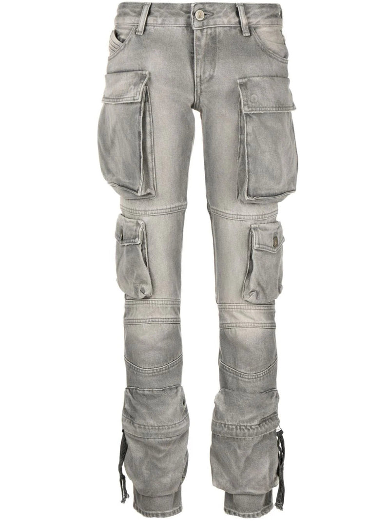 The Attico Essie tapered cargo jeans - MYLISKAFASHION