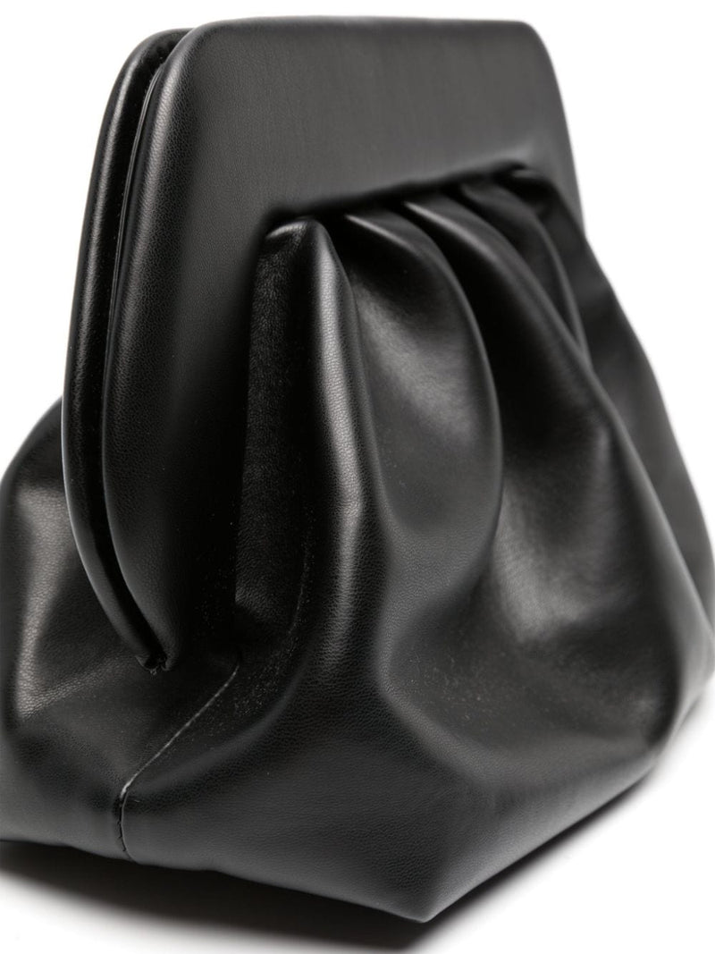 Themoirè Bios leather clutch bag - MYLISKAFASHION