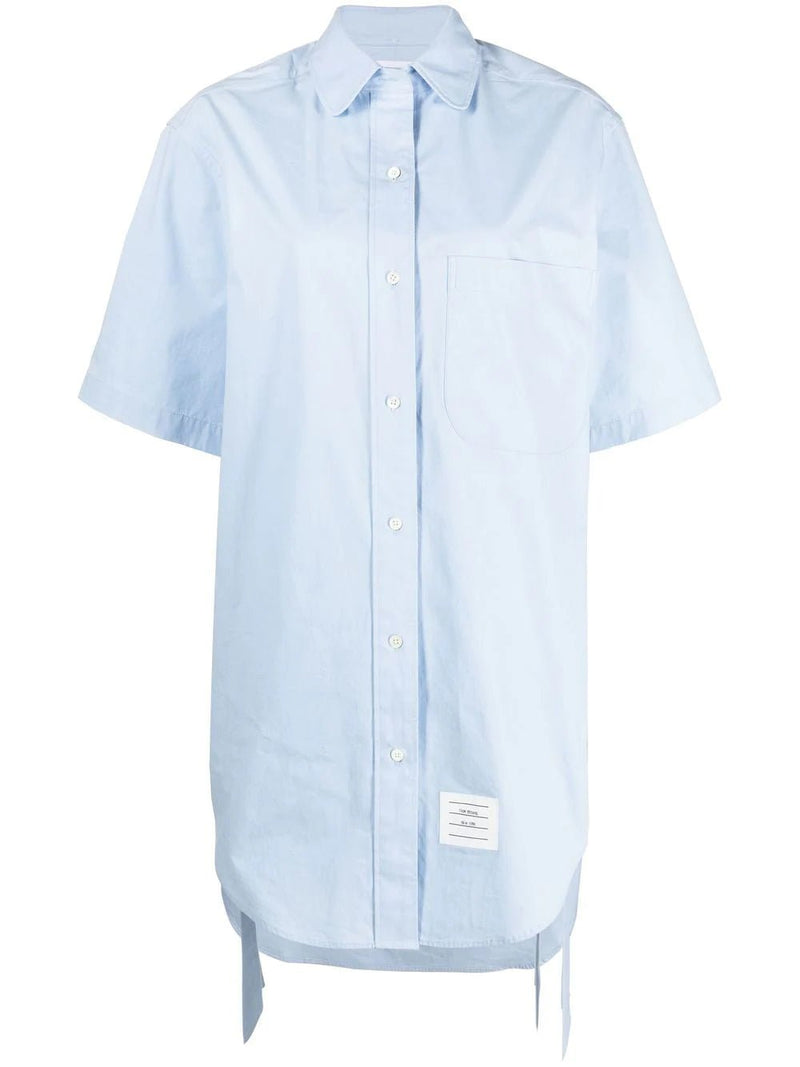 Thom Browne short-sleeve shirt dress - MYLISKAFASHION