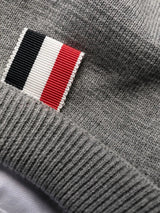 Thom Browne stripe-detail poplin dress - MYLISKAFASHION