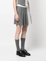 Thom Browne two-tone pleated skirt - MYLISKAFASHION