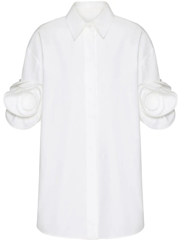 Valentino Garavani Compact Popeline shirt - LISKAFASHION