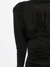 YSL long-sleeve mini dress - MYLISKAFASHION